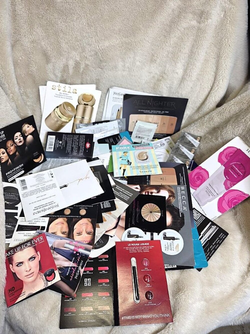 HUGE Assorted Sample Beauty Lot 157 Pieces - Sephora Clinique & More *READ* - #G